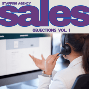 Staffing Agency Sales Objection Handling Flashcards Soundtrack Cover