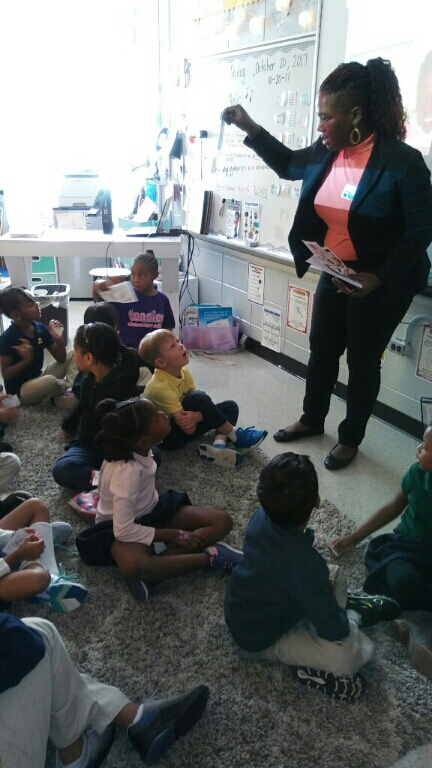 Dee Williams, Audacionaire Elementary School Career Day