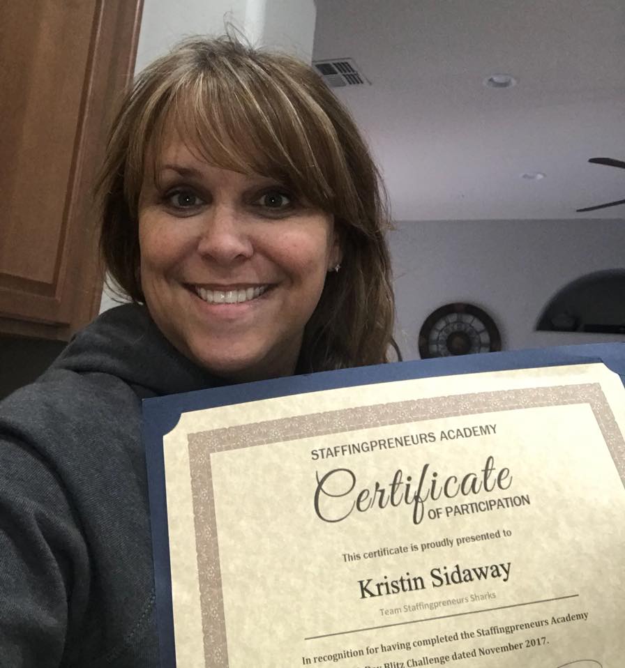 Kristin Sidaway Staffingpreneur